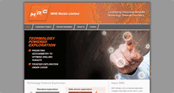 Desktop Screenshot of mrgmetals.com.au